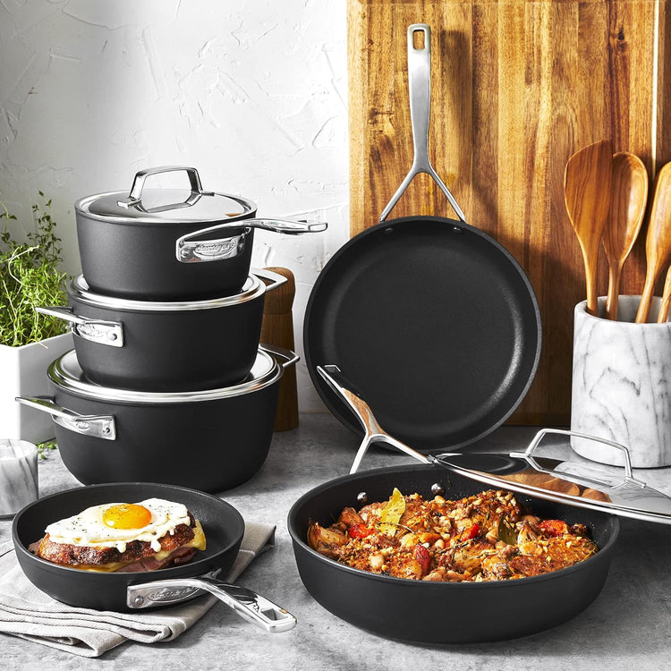 Demeyere AluPro 10-pc Aluminum Nonstick Cookware Set - Nestoria