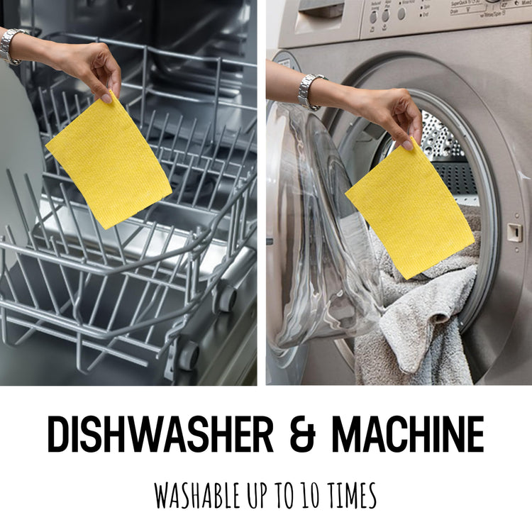 Swedish Dishcloths for Kitchen 10 Pack (10 Count)