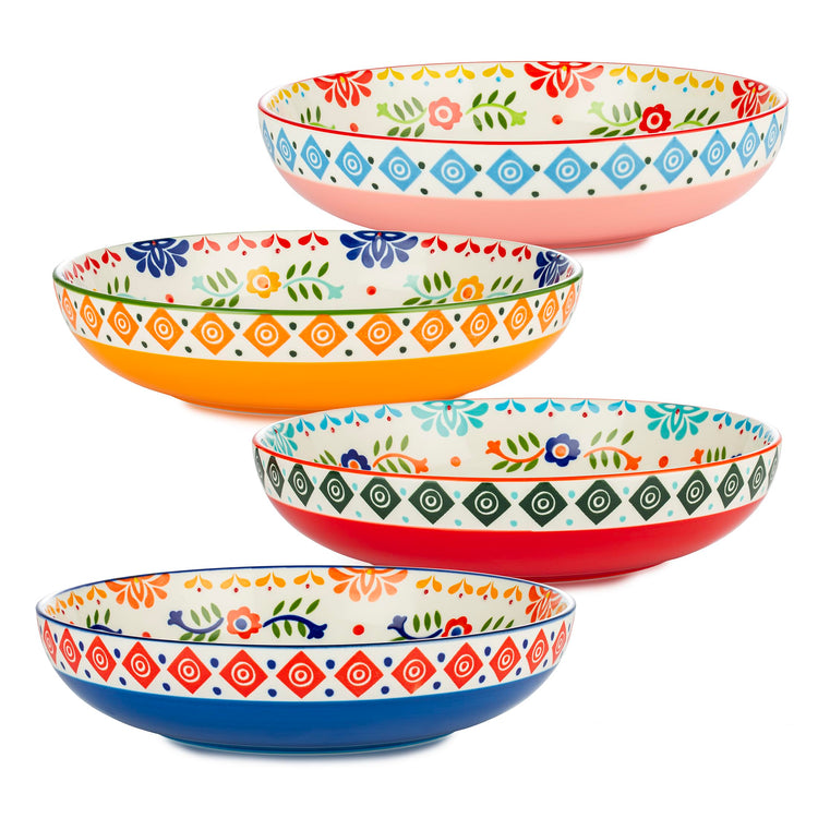 Marrakesh 36 OZ Shallow Dinner Bowls (Marrakesh)