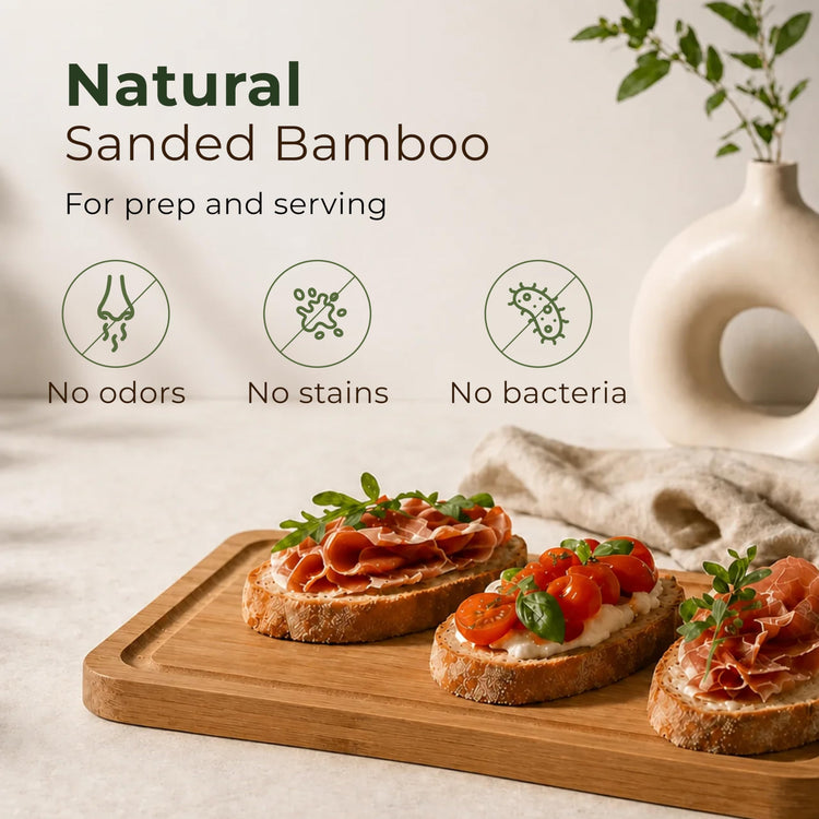 Wooden Cutting Board Set of 3 (3 Count)
