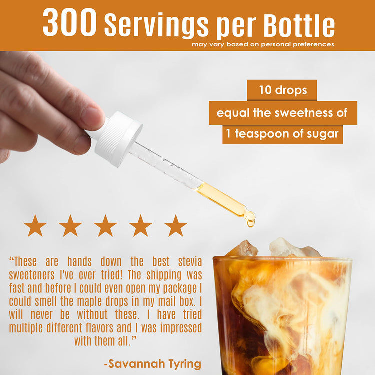 Maple Flavored Liquid Stevia (2 Fl Oz)