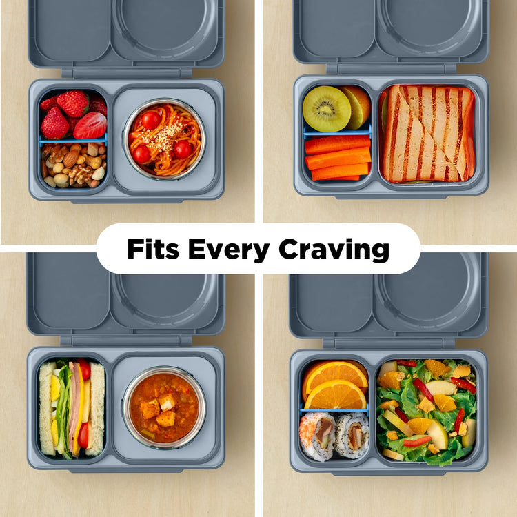 OmieBox UP Kids Insulated Bento Box (2 Count)