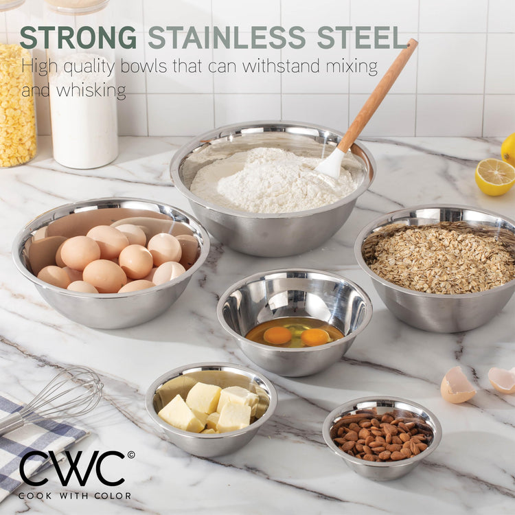 Stainless Steel Mixing Bowls Set