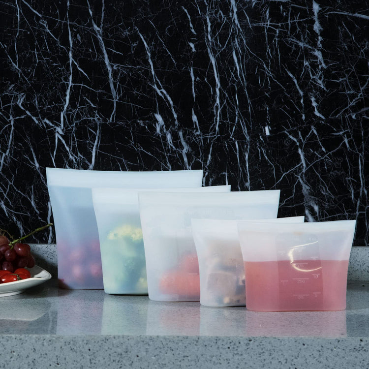 Reusable Silicone Food Storage Bag (2 Count)