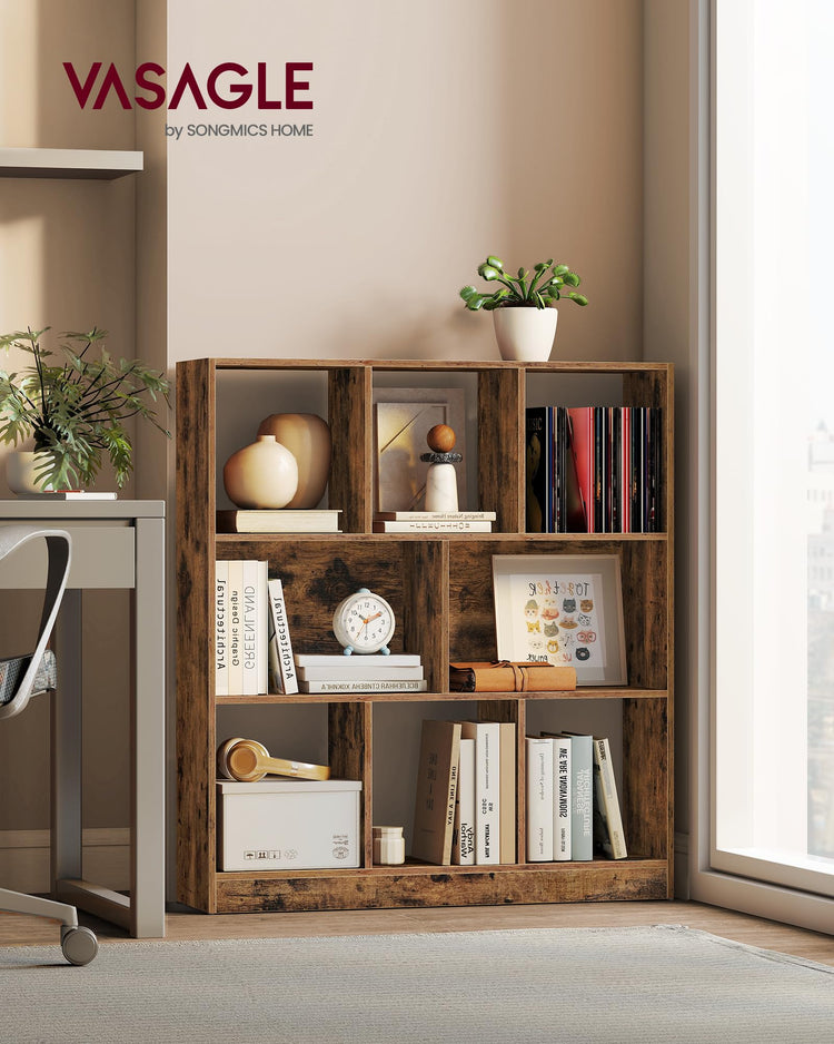 Bookcase Open Storage Shelf