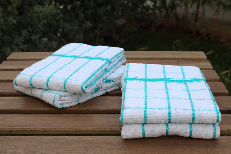 Terry Cotton Kitchen Towels 4 (4 Count)