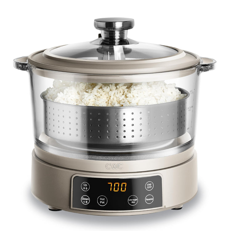Glass Mini Low Carb Rice Cooker