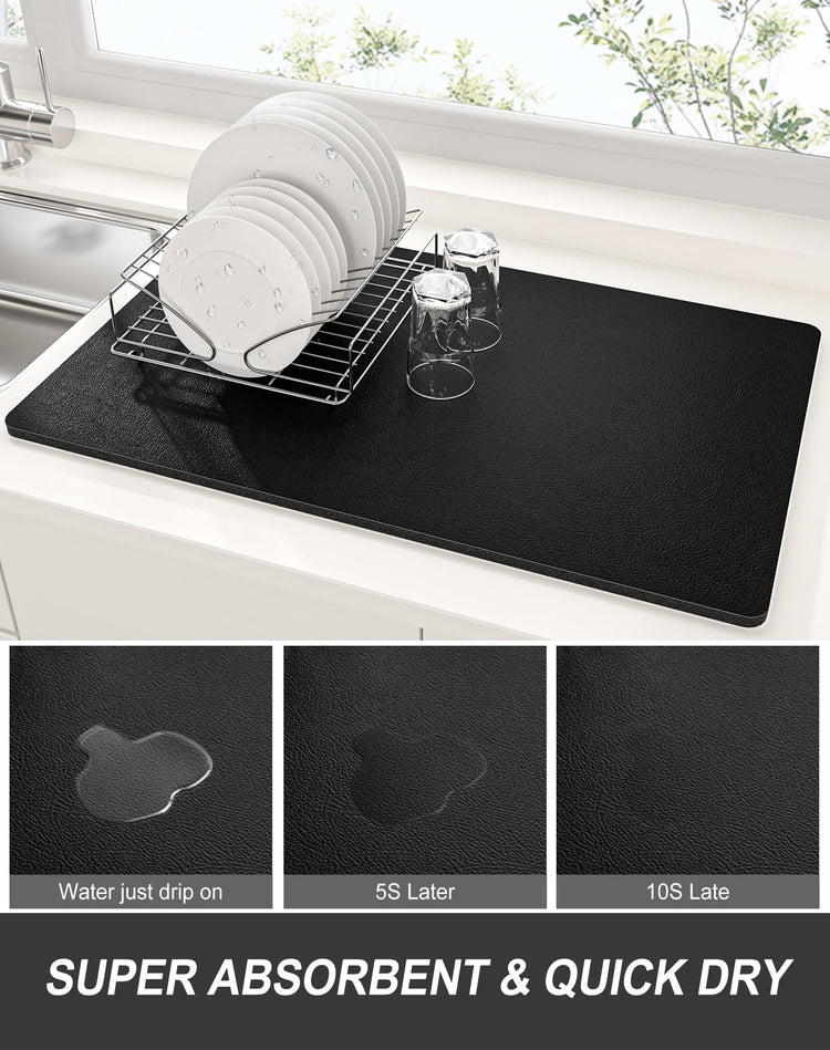 Dish Drying Mat for Kitchen Counter