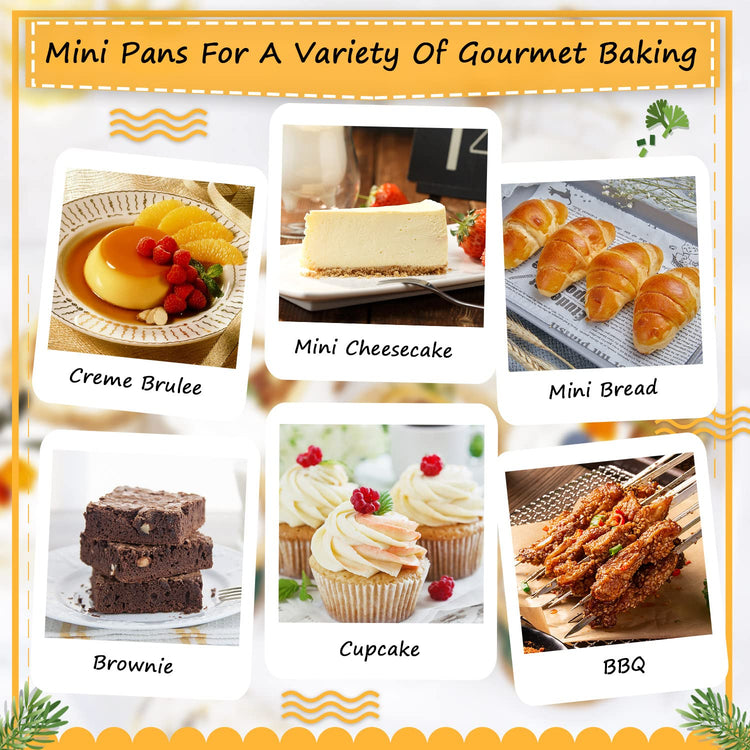 Mini Loaf Pans with Lids 100 Pack (6.8 Fl Oz)