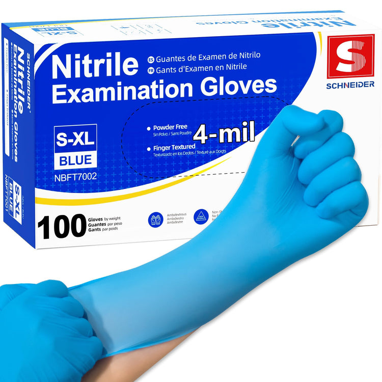 Mdeical Nitrile Exam Gloves (100 Count)