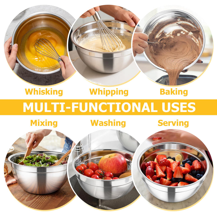 Mixing Bowls with Lids (3 Count)