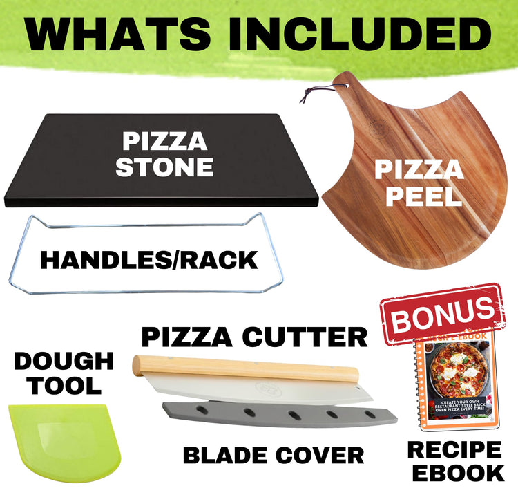 Easy Clean Non Stick Ceramic Pizza Stone