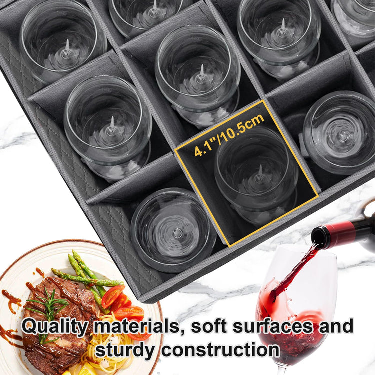 Wine Glass Storage Box