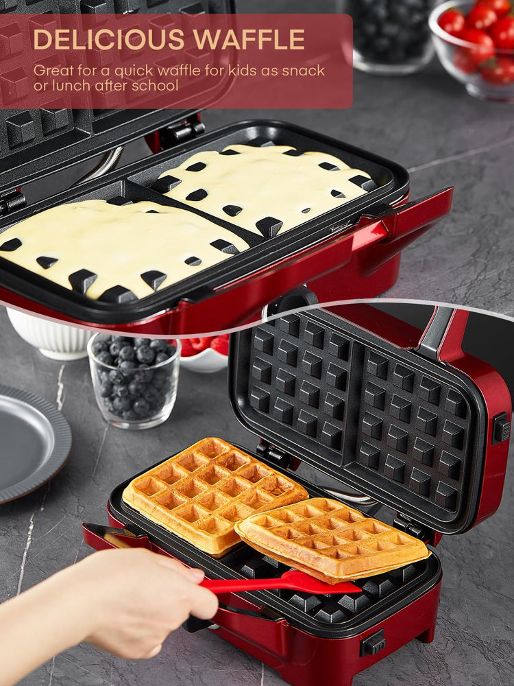 3 in 1 Waffle Maker Sandwich Panini Press
