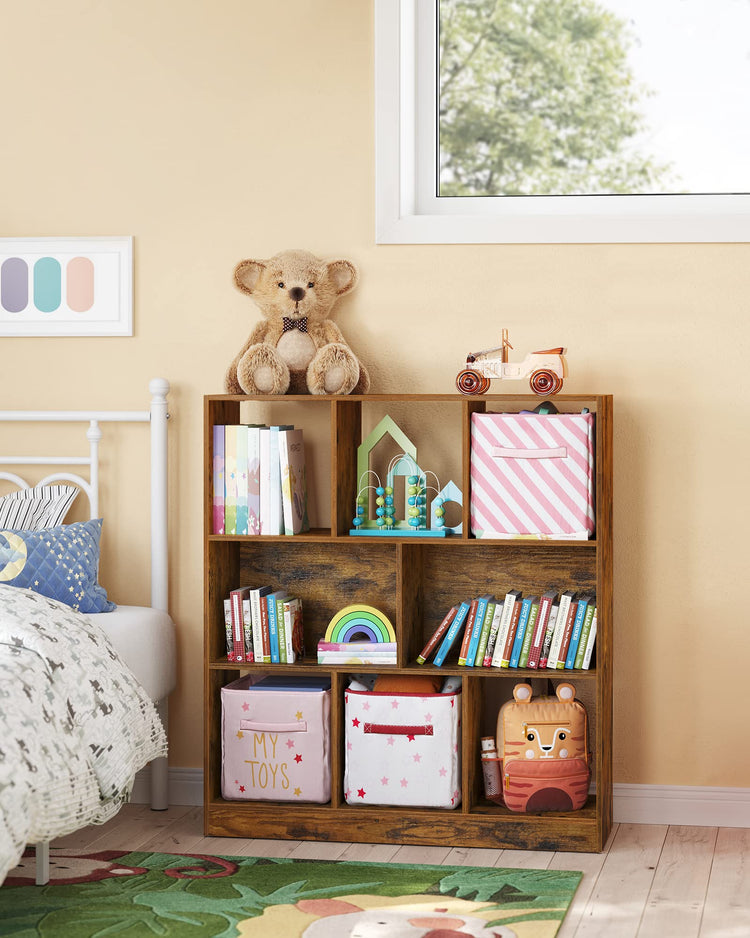 Bookcase Freestanding Storage Unit