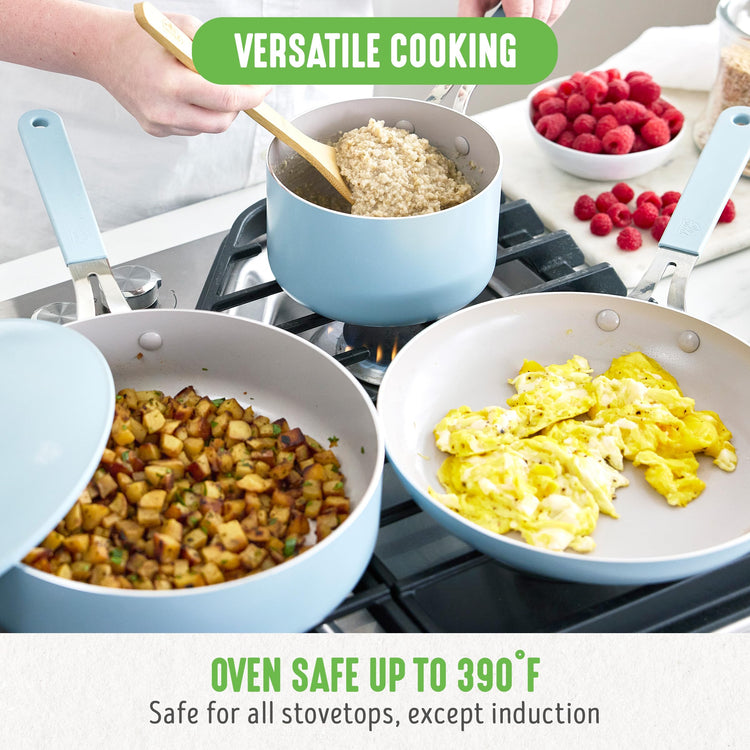 10 Piece Nonstick Ceramic Cookware Set