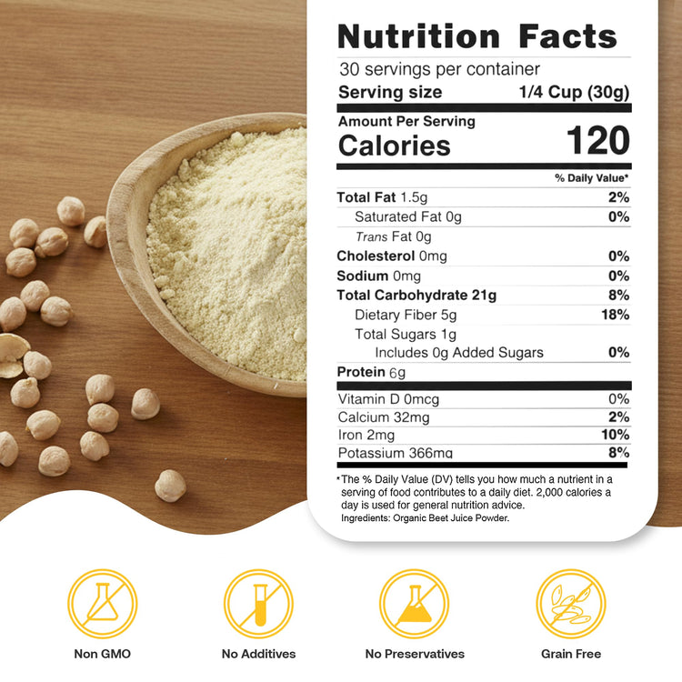 Organic Chickpea Flour (24 Ounce)