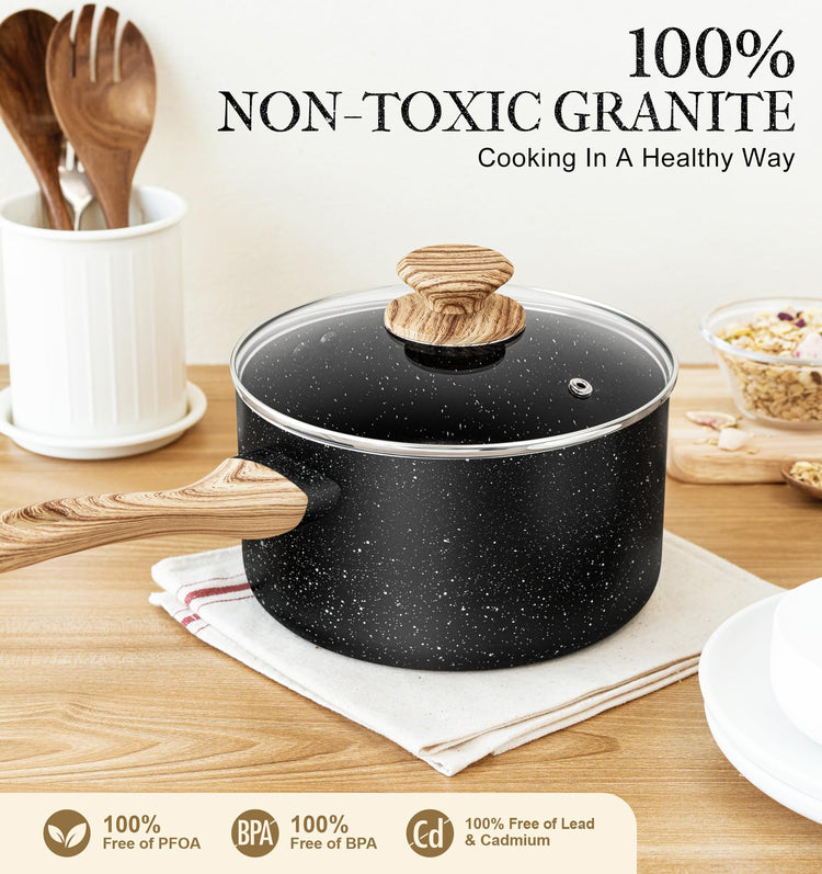 3 Quart Saucepan with Lid
