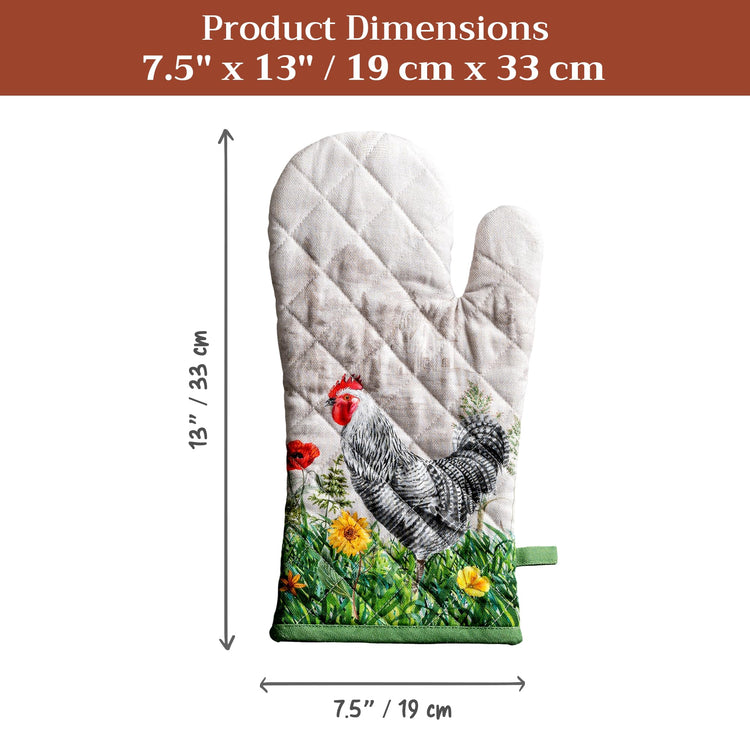 Maison d'Hermine Oven Gloves 100% Cotton Oven Mitt