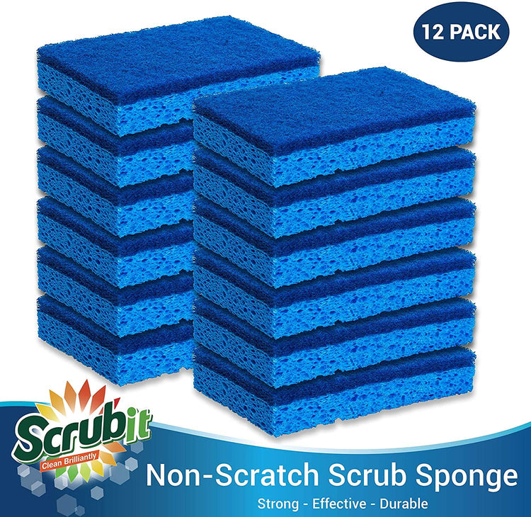 Kitchen Scrub Sponges (12 Count)