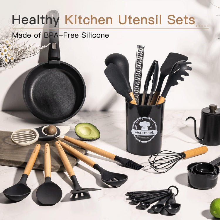 39 PCS Kitchen Utensils Set (39 Count)
