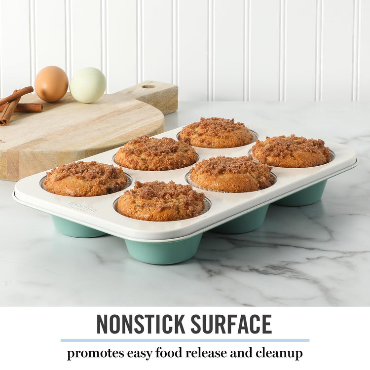 Gallen 6 Cup Nonstick Carbon Steel Muffin and Cupcake Pan