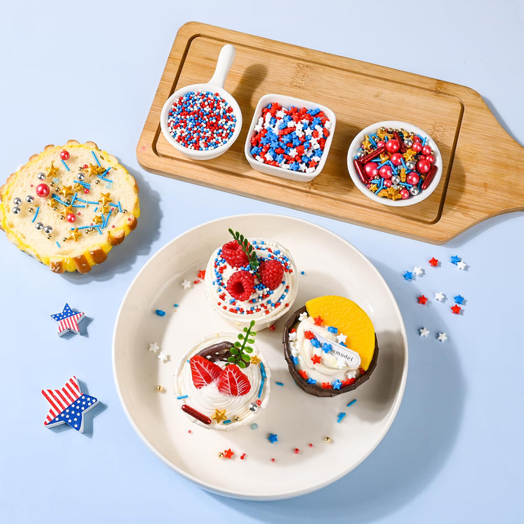Patriotic Sprinkles for Baking (4.23 Ounce)