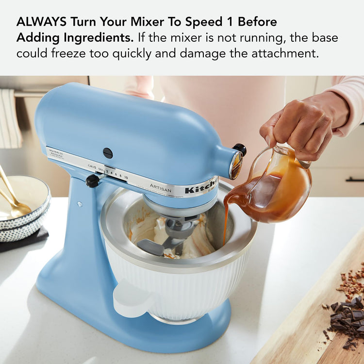 KSMICM Ice Cream Maker for select KitchenAid Stand Mixers