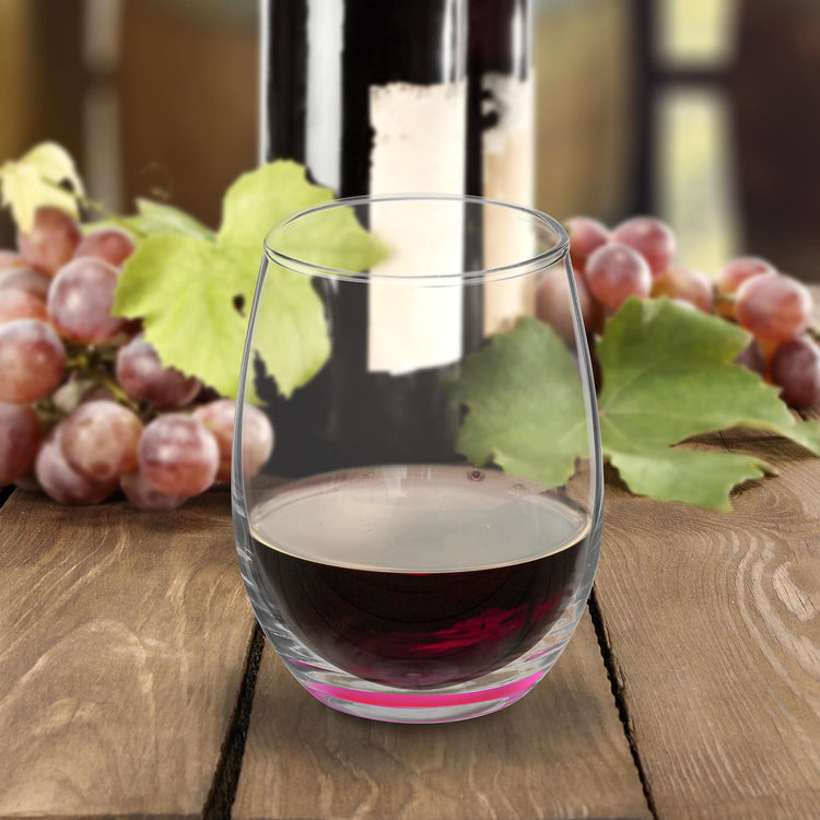 Stemless Wine Glasses by ARC 5.5 oz. Set of 12 (12 Count)
