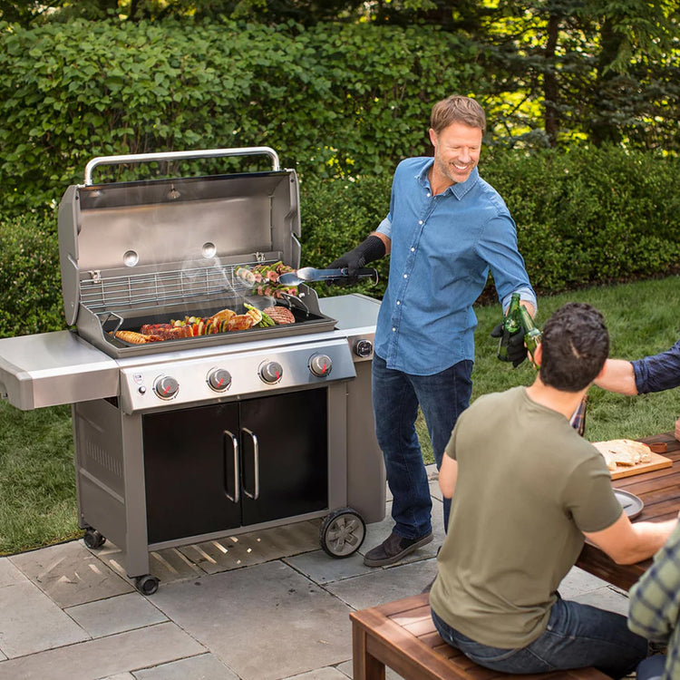 Adjustable Griddle Insert for Gas Grill