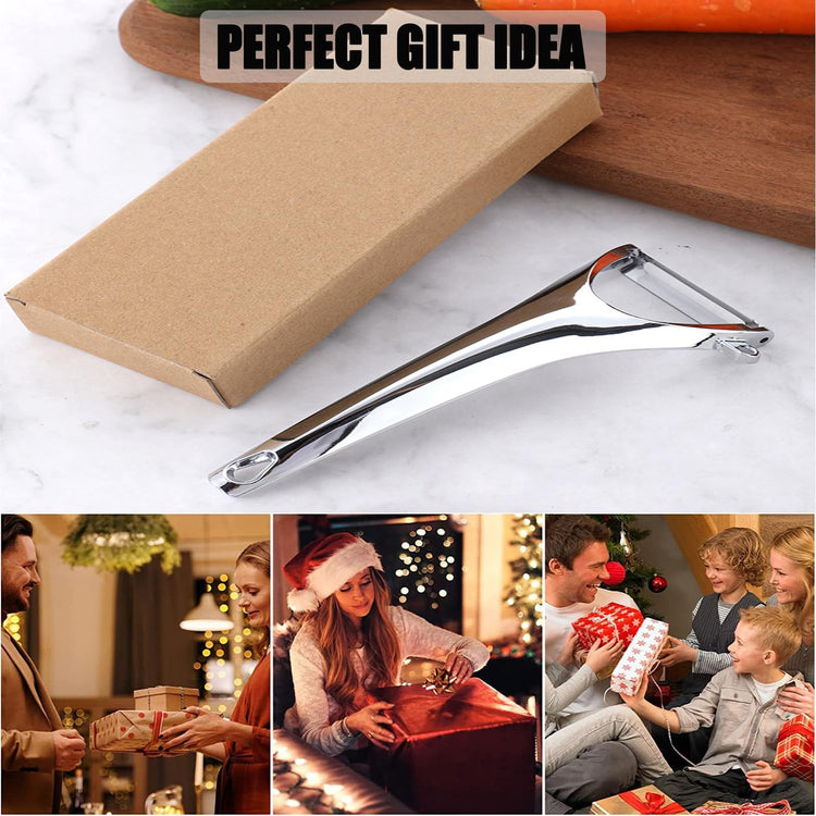 Vegetable Peeler Ergonomic Stainless Steel Handle for Potato Apple