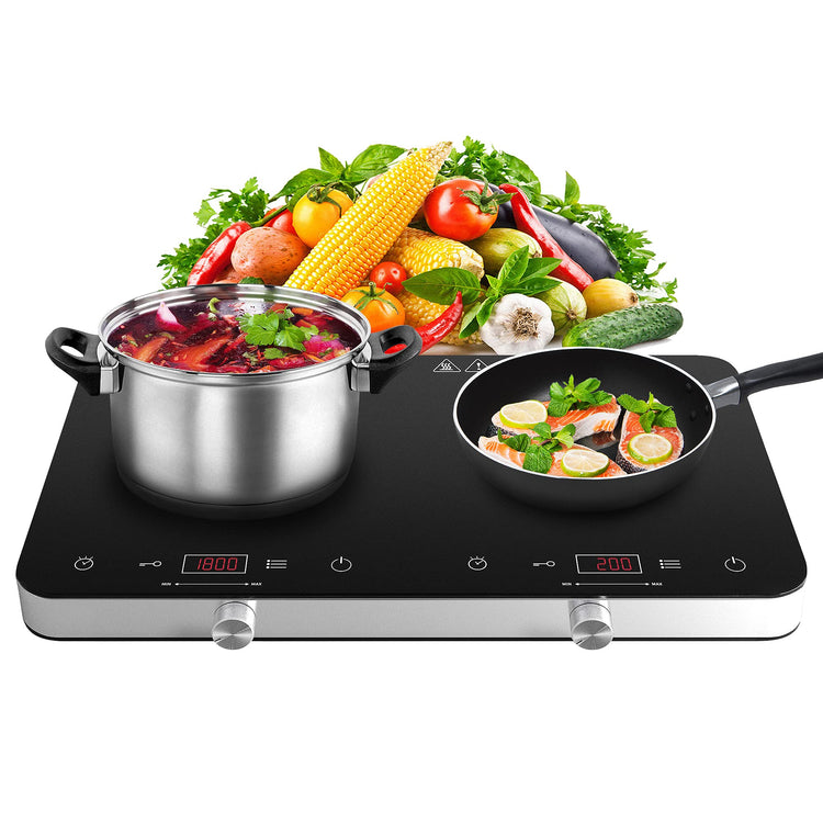 Double Induction Cooktop Burner