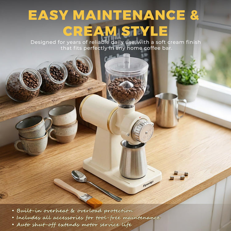 Electric Burr Coffee Grinder