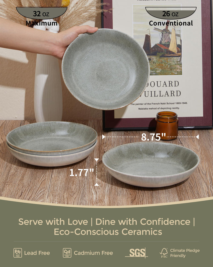 Stoneware Dinnerware Sets for 4 (16 Count)