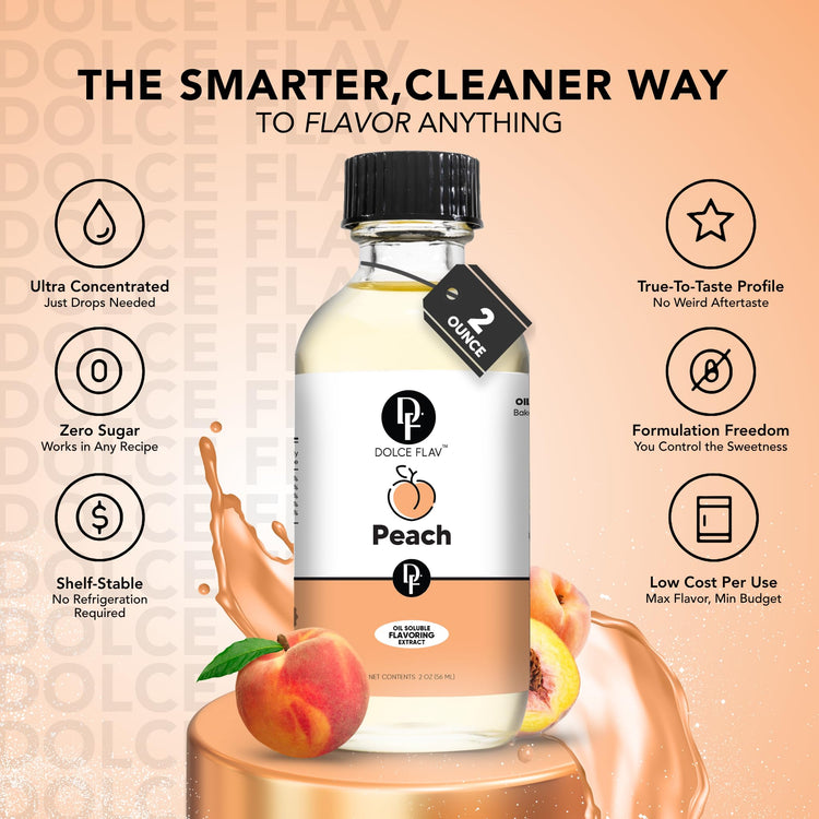Peach Extract (8 Fl Oz)