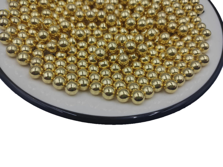 Gold Pearl Sugar Sprinkles 3.53 oz (3.5 Ounce)