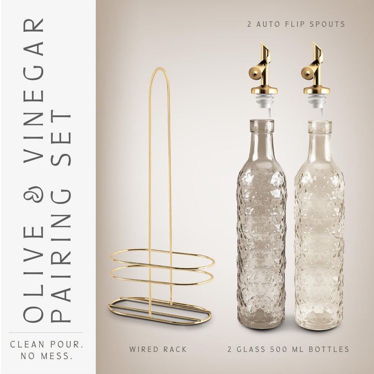 Glass Olive Oil Bottle Dispenser