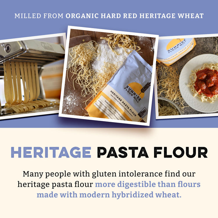 USDA Organic Heritage Pasta Flour (32 Ounce)