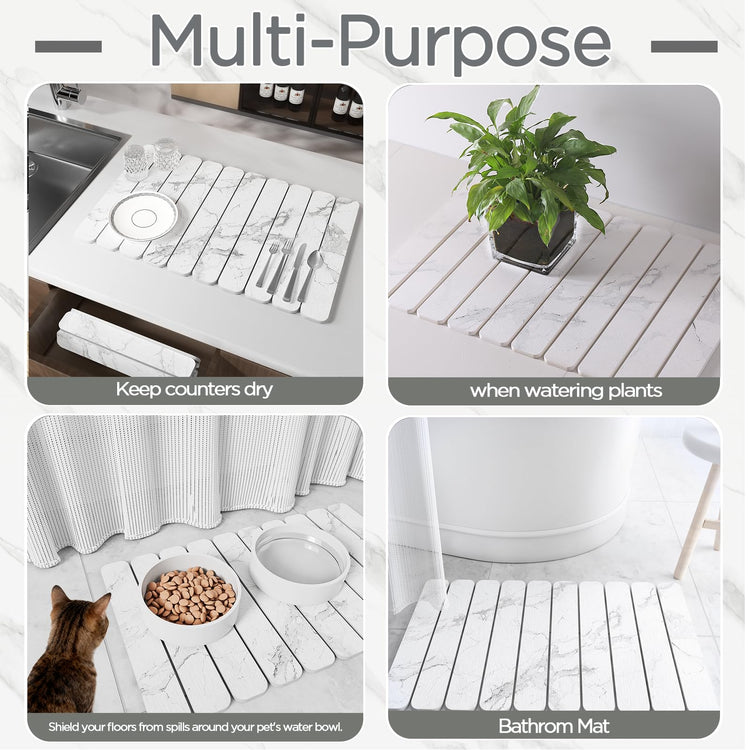 Stone Drying Mat for Kitchen Counter