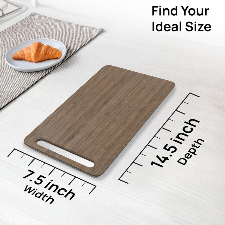 Ibyx Elegant Sliding Tray for Your Coffee Maker & Heavy Kitchen Appliances - Sturdy, Slides Easily from Under The Cabinet (Brown, 7.5βW x 14.5βD)