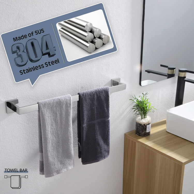 24 Inch Towel Bar (2 Count)