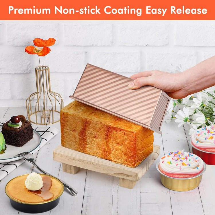 Pullman Loaf Pan With Lid (2 Count)