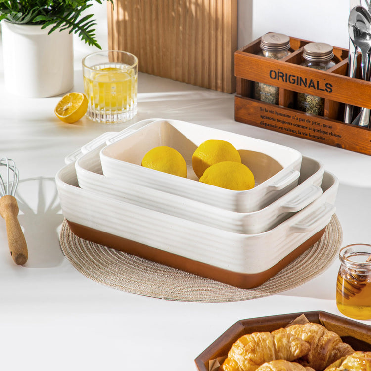 Casserole Dishes for Oven (3 Count)