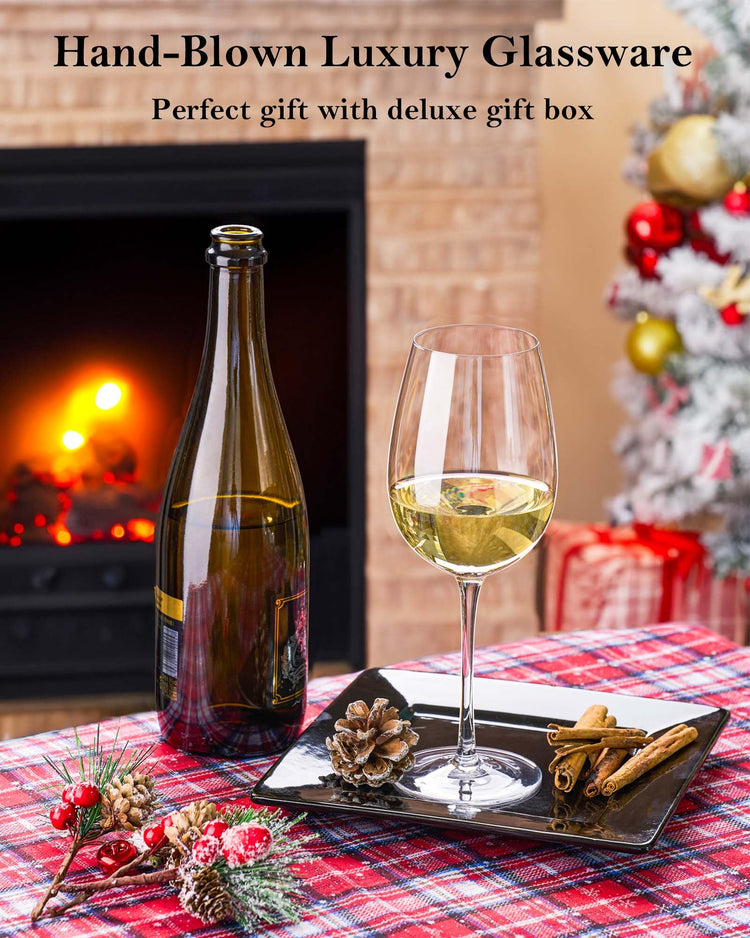 Crystal Wine Glasses (2 Count)