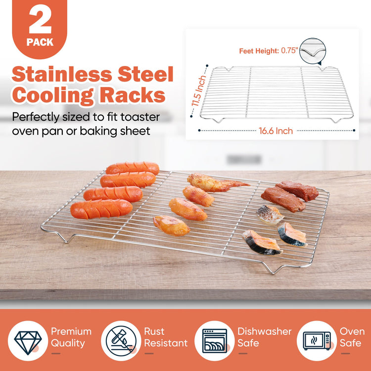 Cooling Racks for Cooking and Baking