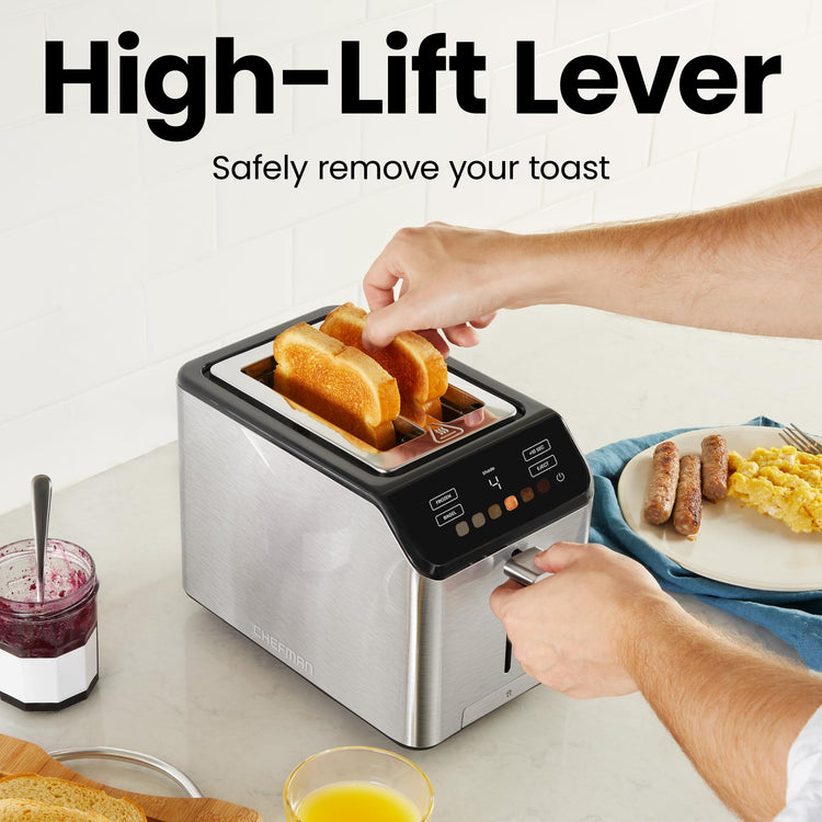 Smart Touch 2 Slice Digital Toaster (2 Count)