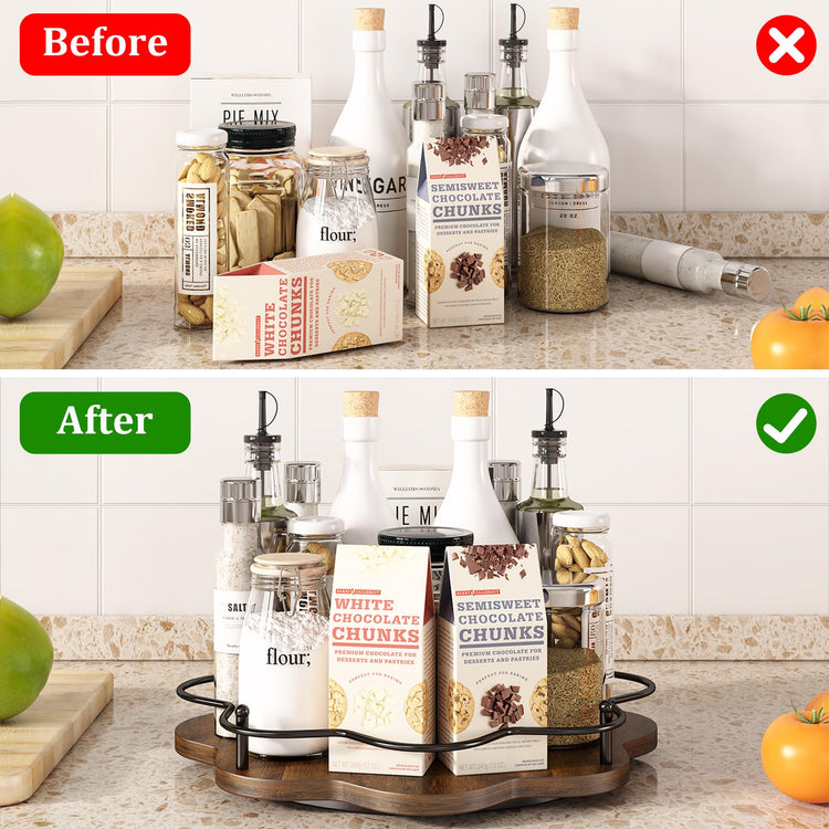 12" Lazy Susan Turntable Organizer
