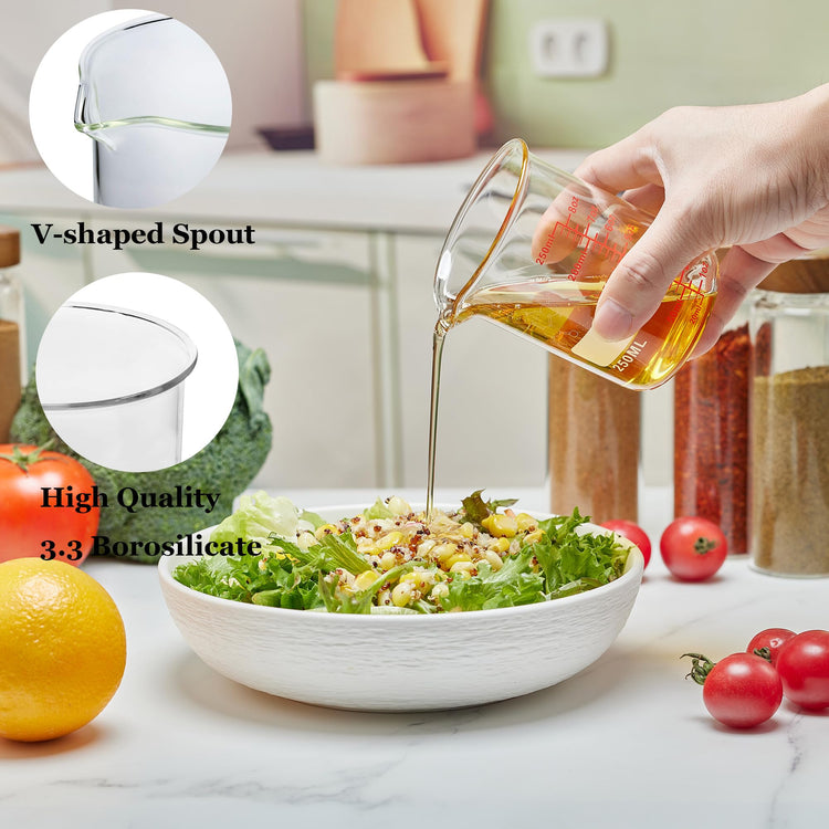 High Borosilicate Glass Measuring Cup Set