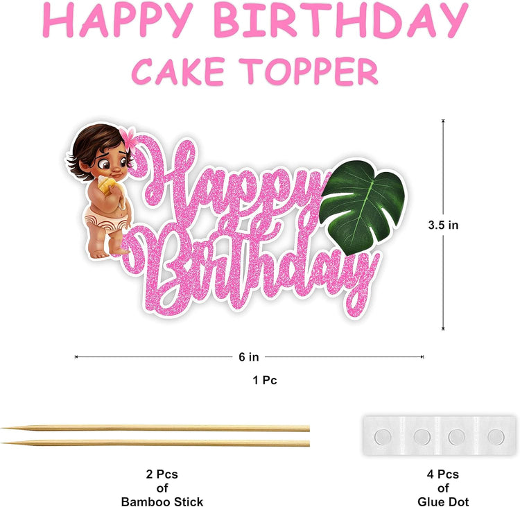 Seyal® Bby Mna Happy Birthday Topper
