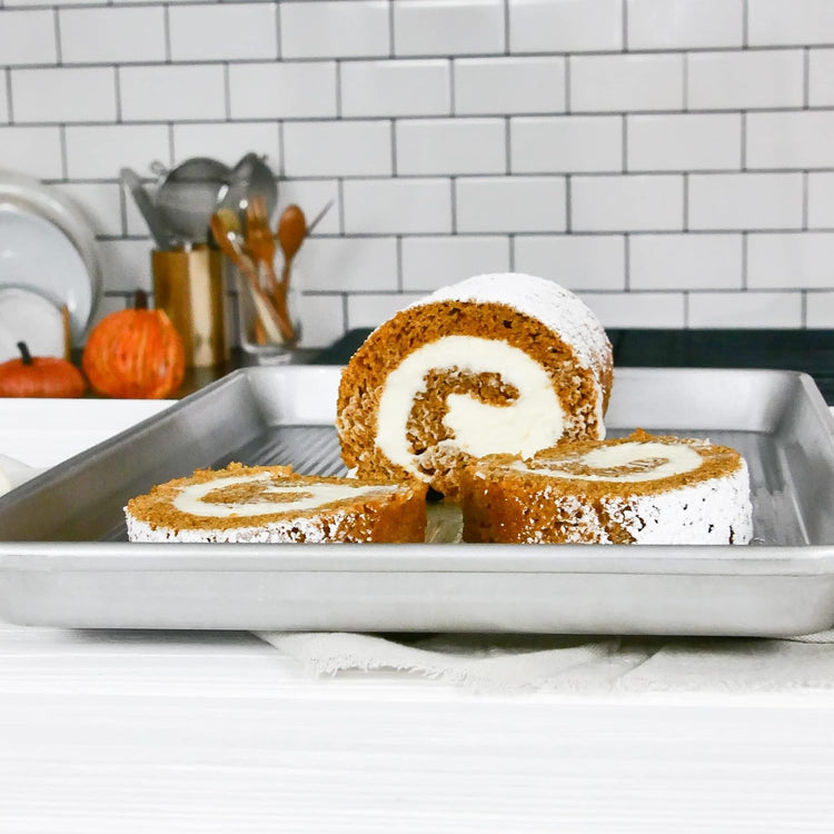 USA Pan Bakeware Nonstick Jelly Roll Baking Sheet Pan, Aluminized Steel (Pack of 6)